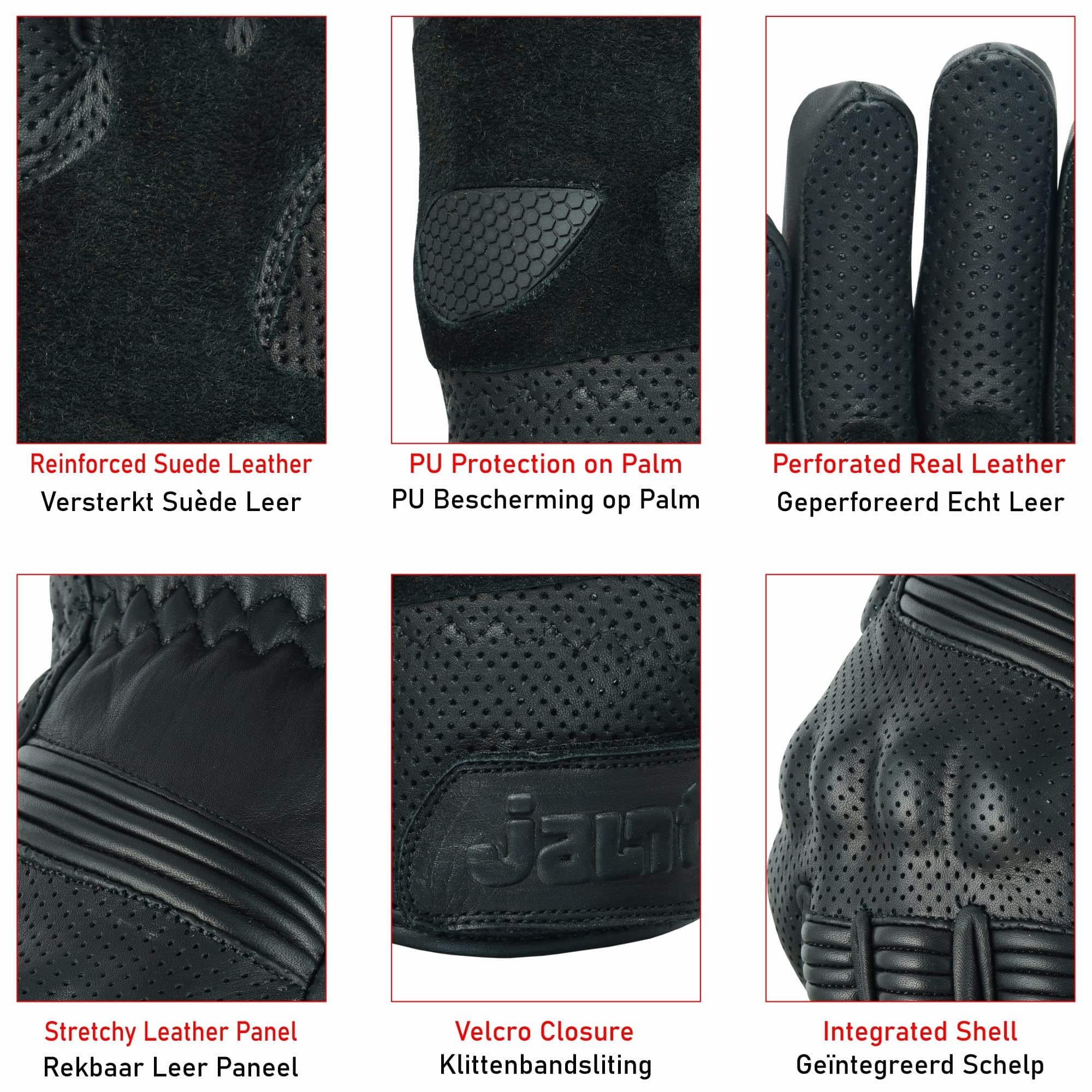 Guantes Jaunty Cuero Verano — foto 6
